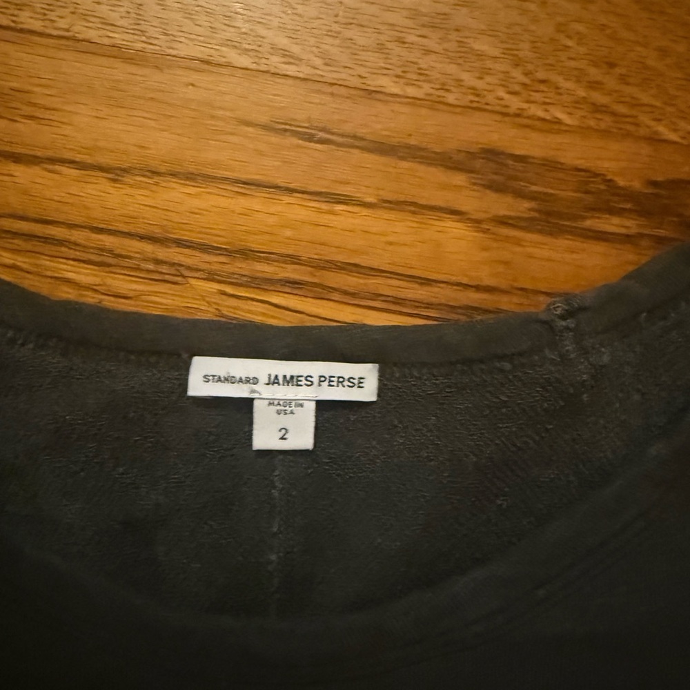 Standard James Perse raglan Gray Women's Dress - Picture 4 of 4